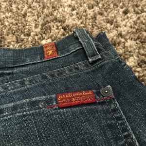 7 For All Mankind Gwenevere Super Skinny Zip Ankle